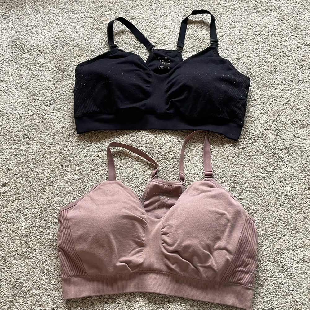 2 kindred bravely nursing/pumping bras